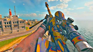 The BEST SNIPER on Warzone 3 REBIRTH ISLAND [ KATT-AMR _ RIVAL 9 ]  Solo Win No Commentary