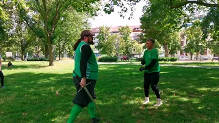 Training im Büsingpark Offenbach