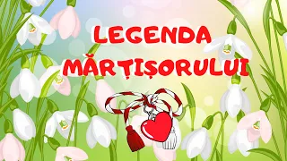 🌸 LEGENDA MĂRȚIȘORULUI 🌸 - legendă populară ||1 martie || Zmeul care a răpit Soarele