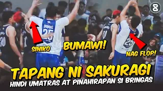 SAKURAGI PUMALAG KAY BRINGAS! PINAHIRAPAN BUONG GAME ANG MPBL PLAYER NA ITO!