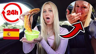 24 STUNDEN nur spanisches Essen essen *mit Max | MaVie Noelle