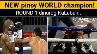 2022 BAGONG pinoy WORLD CHAMPION dinispatya Lang KALABAN SA round 1