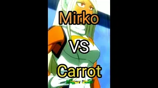 Mirko vs Carrot (MHA vs OP) #myheroacademia #onepiece #vs #short