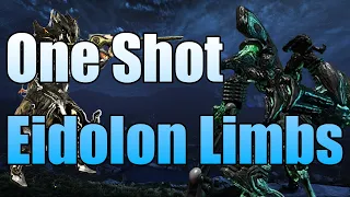 How to One Shot Eidolon Limbs - Warframe