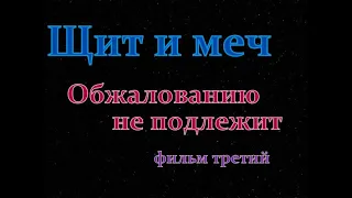 📺 Щит и меч. 3 серия. Обжалованию не подлежит. #православие