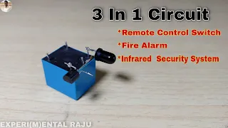 How to make remote control switch with relay.Top 3 easy relay circuit.