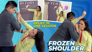 FINALLY! 🤩 6-Year Frozen Shoulder in One Remarkable Chiropractic Session by Dr. Ravi Shinde