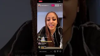 Samaria Gets mad at Toosii For Showing his guns and Leaks His Songs on live🤫