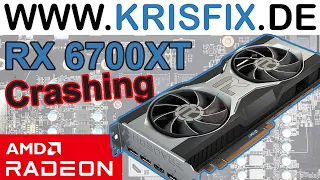 AMD RX 6700XT [Crashing under LOAD] Repair #amd #gpurepair