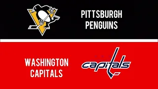 Pittsburgh Penguins @ Washington Capitals (1-26-23) Game Highlights