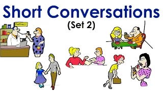 Short Conversations | Set 2 | Easy English Conversation Practice | ESL.