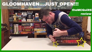 GLOOMHAVEN Board Game Kickstarter Unboxing