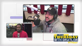 The Valenti Show - Braylon and Valenti go after each out about the Michigan vs. Michigan State game