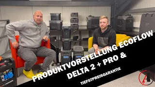 Ecoflow Delta 2 & Delta Pro Produktvorstellung, Tiefstpreisgarantie für Ecoflow-Produkte bei Ademax