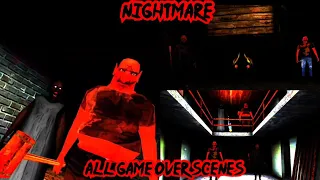 The Twins Nightmare Mode All Game Over Scenes (Guests On) (FanMade)