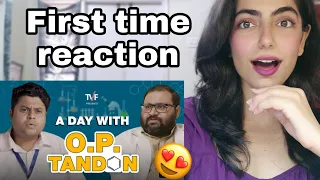 TVF's A Day With O P Tandon - Chemistry Teacher | Ft. Badri Chavan & Deepesh Jagdish Reaction