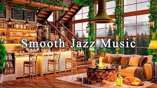 Relaxing Jazz Instrumental Music for Studying, Work ☕ Cozy Coffee Shop Ambience & Smooth Jazz Music