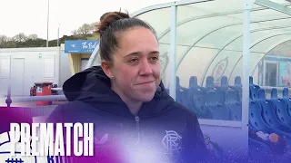 PREMATCH | Jo Potter | Aberdeen v Rangers Women