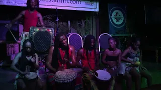 Rivers of Babylon -Jamaican Talent - Nyabinghi Drums - filmed by BR Lion Gainsburgh aka White Lion