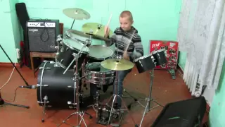 Red Hot Chili Peppers - Dani California - Drum Cover - Drummer Daniel Varfolomeyev 9 years