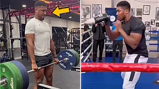 Anthony Joshua training for next fight. Anthony Joshua HIGHLIGHTS Training Hd Boxing