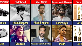 Comparison: Shahid Kapoor VS Dhanush | bollywood actor shahid kapoor vs kollywood actor dhanush