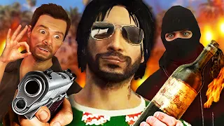 UM TRIO DE MULAS DESTRUINDO LOS SANTOS | GTA V