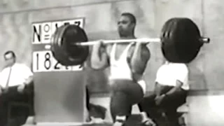 1952 Olympic Weightlifting, +90 kg class.