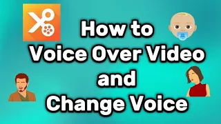 how to voice over video and change voice effect on YouCut video editor app