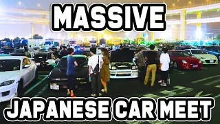 THE BIGGEST CAR MEET! - Daikoku PA Japan