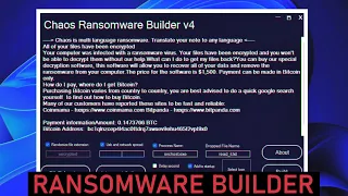 Ransomware builders are getting out of hands