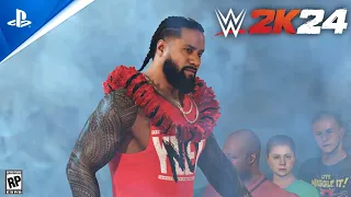 JIMMY USO NO YEET 🌴 FULL ENTRANCE W/NEW GFX AND THEME