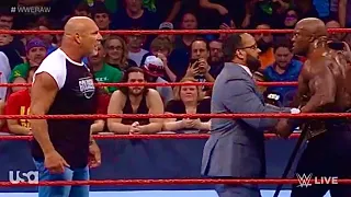 Goldberg returns to RAW and confronts Bobby Lashley (Full segment) WWE RAW 7/19/21