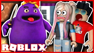 UTEČ OD GRIMACE SHAKE!😨 Roblox Grimace Shake 🥤 w/@Makousek​