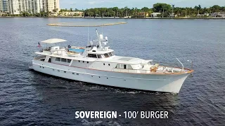 100′ (30.5m) Burger SOVEREIGN 1966/2020 Available for Charter
