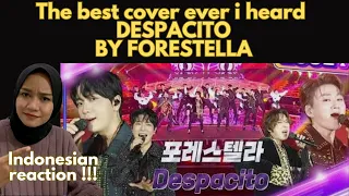 INDONESIAN REACTION FOR DESPACITO COVER BY FORESTELLA