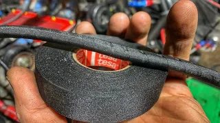 Don't use electrical tape!  Use this!!!