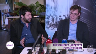 Tűzszünetet hirdetett Puzsér Róbert