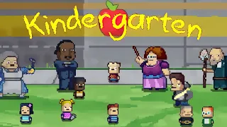 Kindergarten 1 - Полное прохождение игры - Все карточки - Cекретная концовка