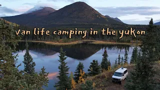 Cozy Autumn Van Life Camping in the Yukon