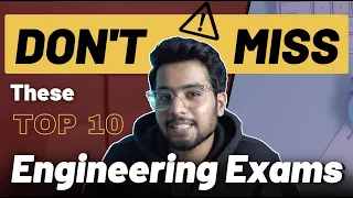 Top 10 Engineering Entrance Exams | Don't Miss ❌❌