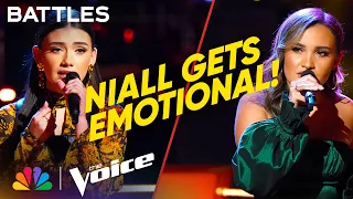 Gina Miles vs. Kala Banham on Bon Iver's "Skinny Love" | The Voice Battles | NBC