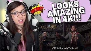 Hogwarts Legacy - Official Launch Trailer 4K | Bunnymon REACTS