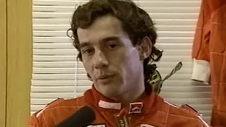 Ayrton Senna Talks About the Crash at Suzuka 1990