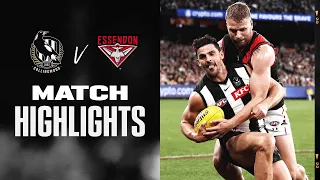 Collingwood v Essendon Highlights | Round 19, 2022 | AFL