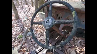 Tunnels and Old Trucks in the Ghost Town of Bear Valley