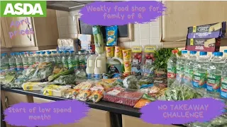 Weekly food shop. Low spend month CHALLENGE. No take-away CHALLENGE! #weeklyfoodshop #challenge