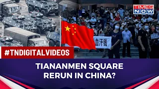 China Bank Protests Remind Of Grim Tiananmen Massacre: Why Are Armed Vehicles Rolling On Streets?