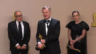 Oscars Press Room: Christopher Nolan |  'Oppenheimer' Best Picture