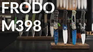 Складной нож NL Frodo. Обзор и тест. Сталь M398
